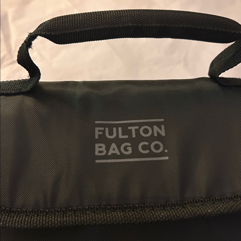 Fulton Bag Co. Lunch Bag Tote Upright Insulated Lunch Bag Black